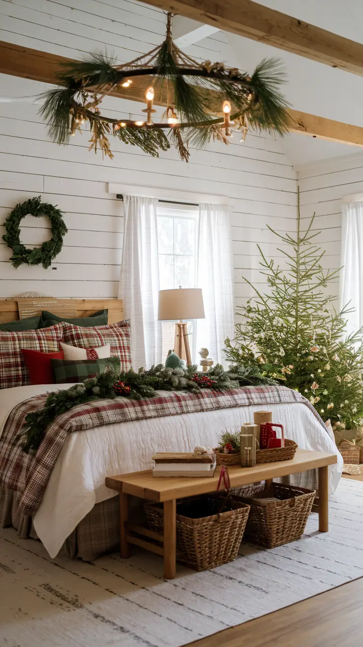 Christmas Bedroom Decor Ideas 2026: Cozy, Elegant & Trendy Inspirations