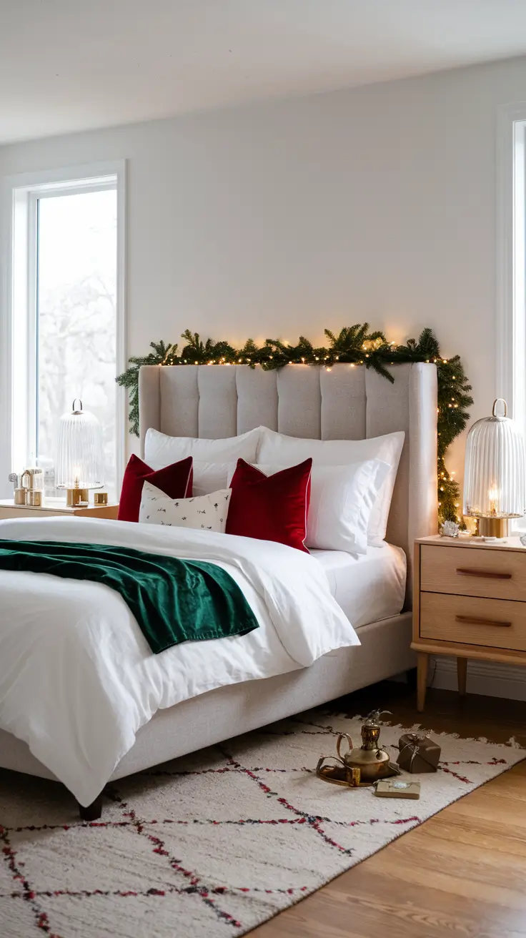 Christmas Bedroom Decor Ideas 2026: Cozy, Elegant & Trendy Inspirations