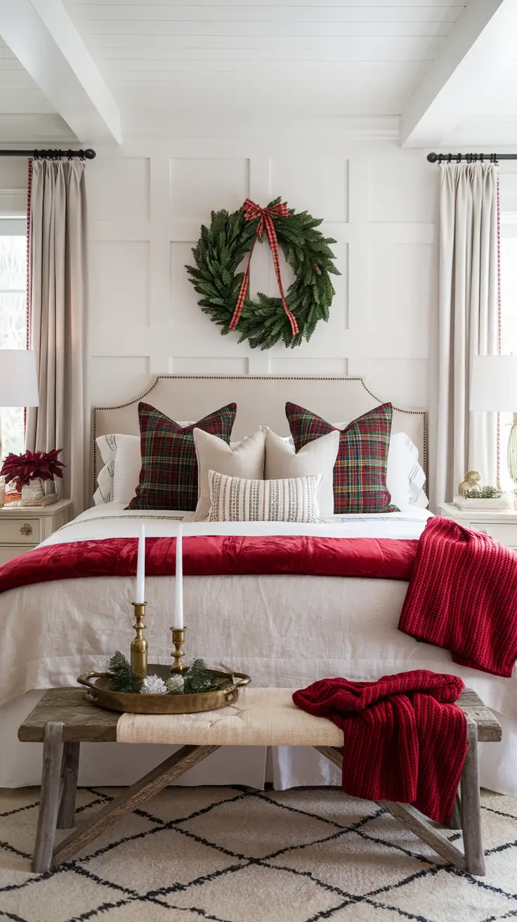 Christmas Bedroom Decor Ideas 2026: Cozy, Elegant & Trendy Inspirations