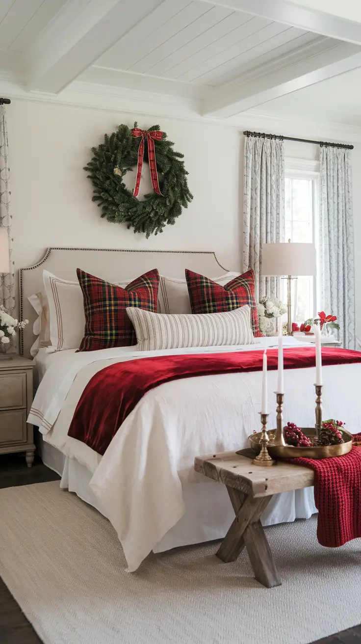 Christmas Bedroom Decor Ideas 2026: Cozy, Elegant & Trendy Inspirations