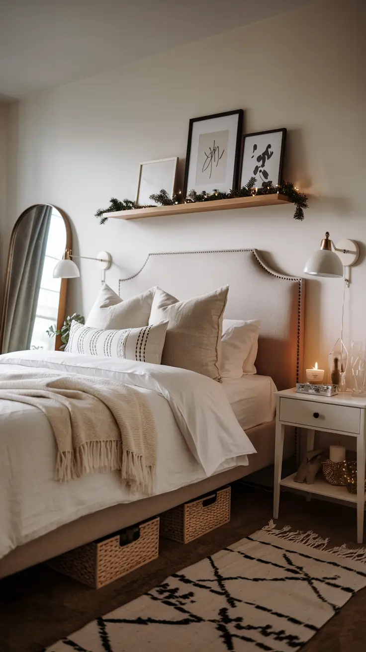 Christmas Bedroom Decor Ideas 2026: Cozy, Elegant & Trendy Inspirations