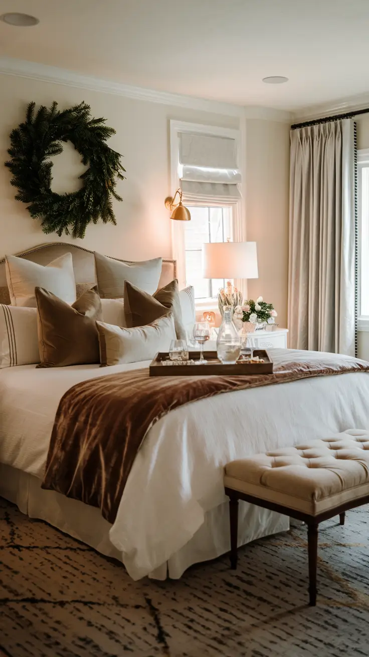 Christmas Bedroom Decor Ideas 2026: Cozy, Elegant & Trendy Inspirations