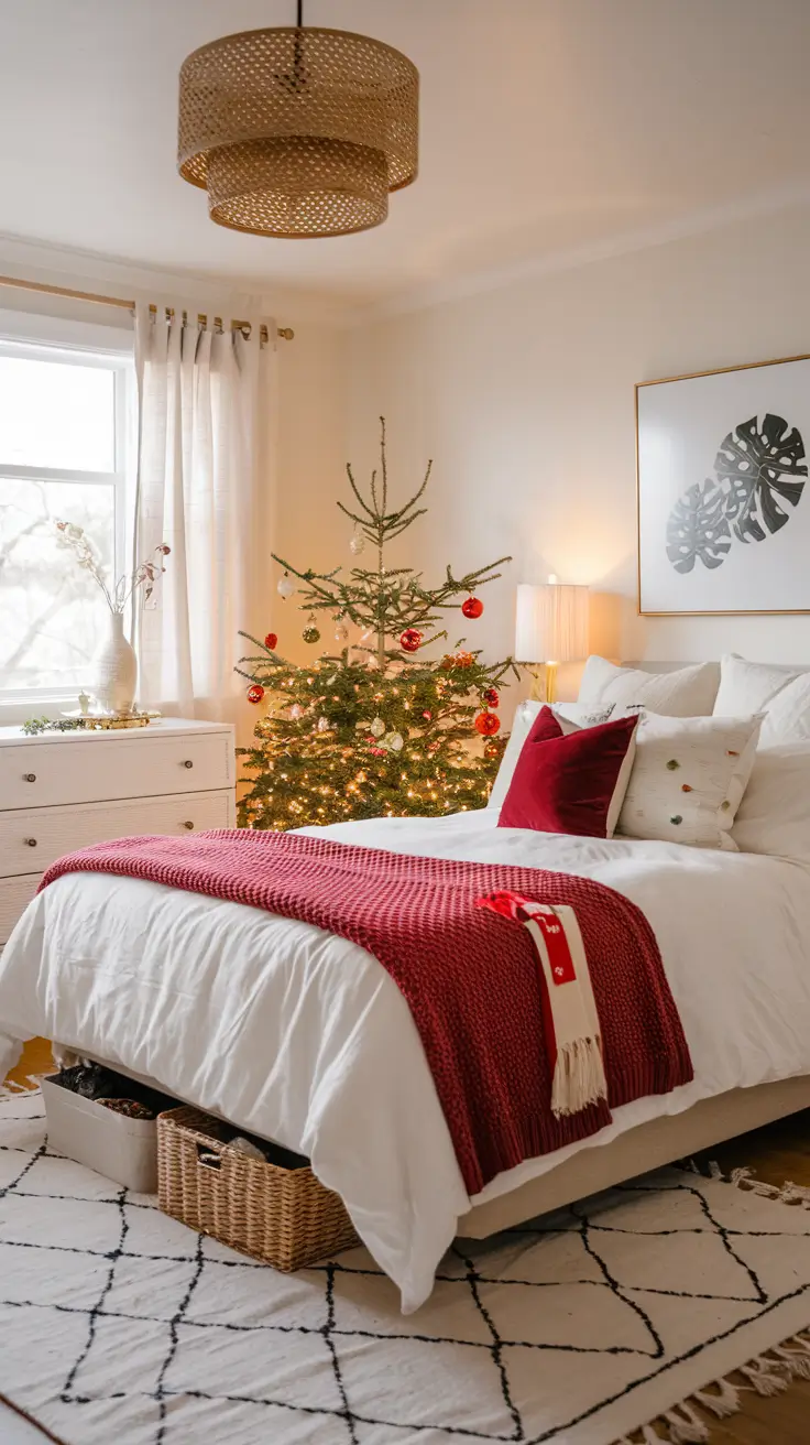 Christmas Bedroom Decor Ideas 2026: Cozy, Elegant & Trendy Inspirations