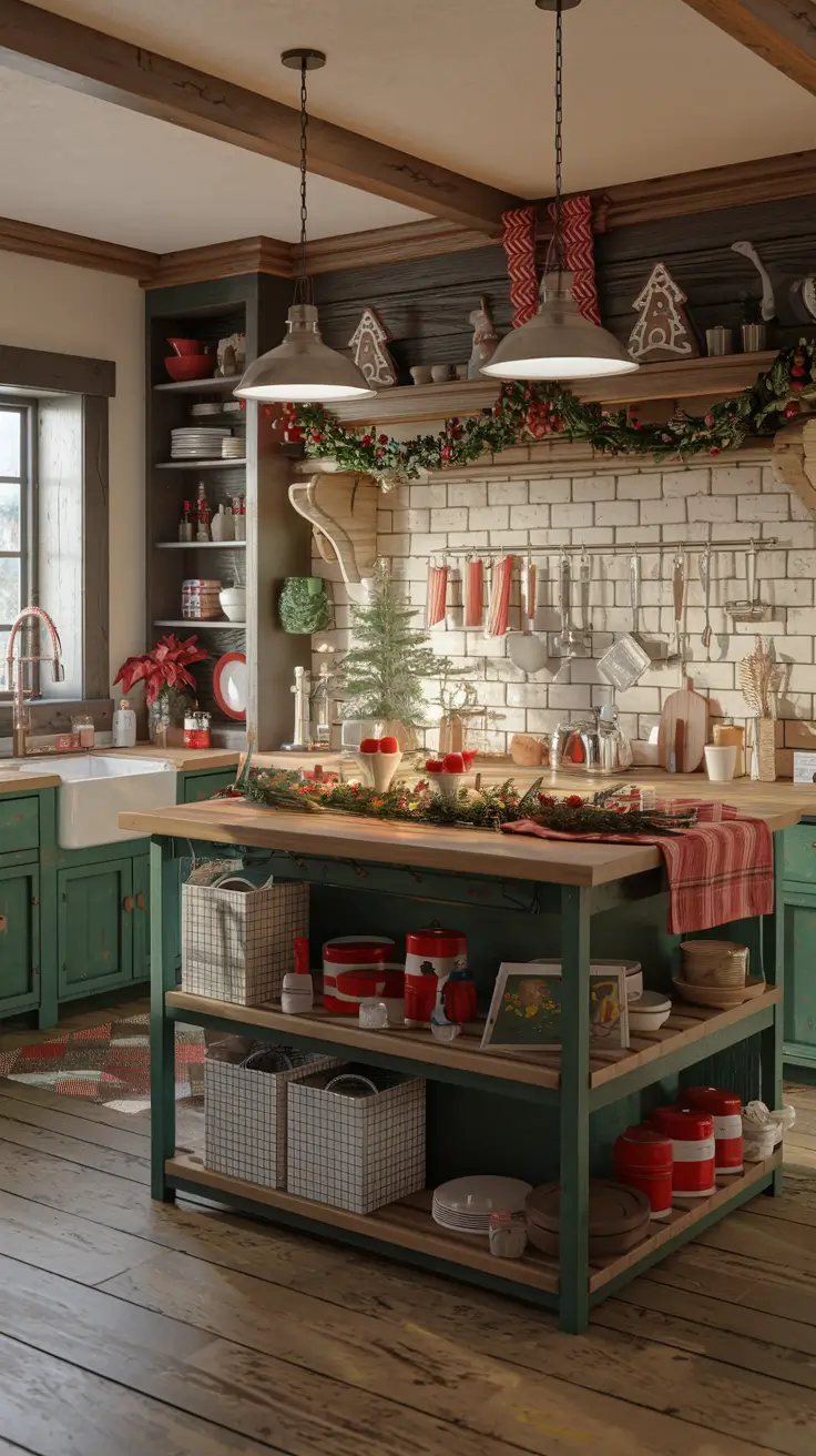 Christmas Kitchen Decor Ideas 2026: Festive, Rustic & DIY Holiday Inspiration