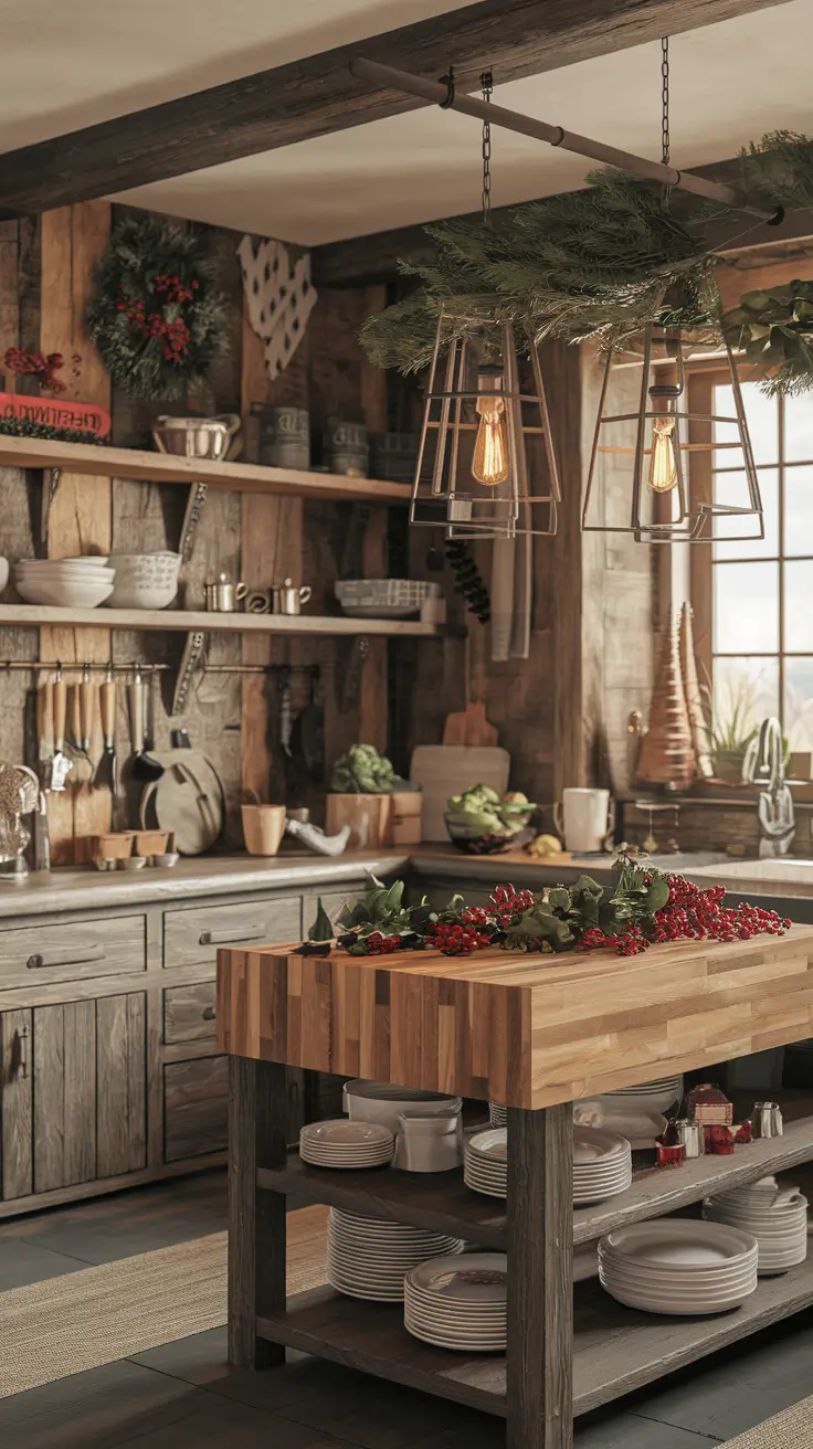 Christmas Kitchen Decor Ideas 2026: Festive, Rustic & DIY Holiday Inspiration