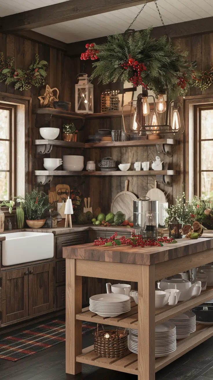 Christmas Kitchen Decor Ideas 2026: Festive, Rustic & DIY Holiday Inspiration