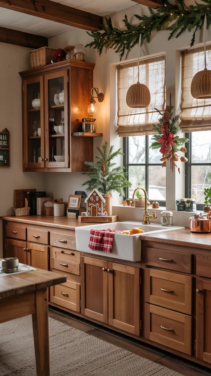 Christmas Kitchen Decor Ideas 2026: Festive, Rustic & DIY Holiday Inspiration