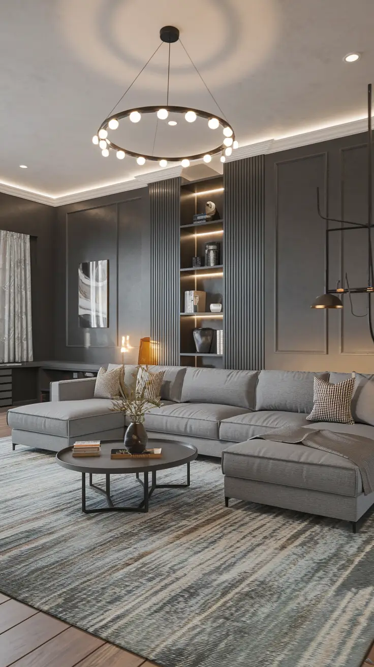 Gray Living Room Designs Ideas 2026 - Cozy and Modern Decorating Inspiration