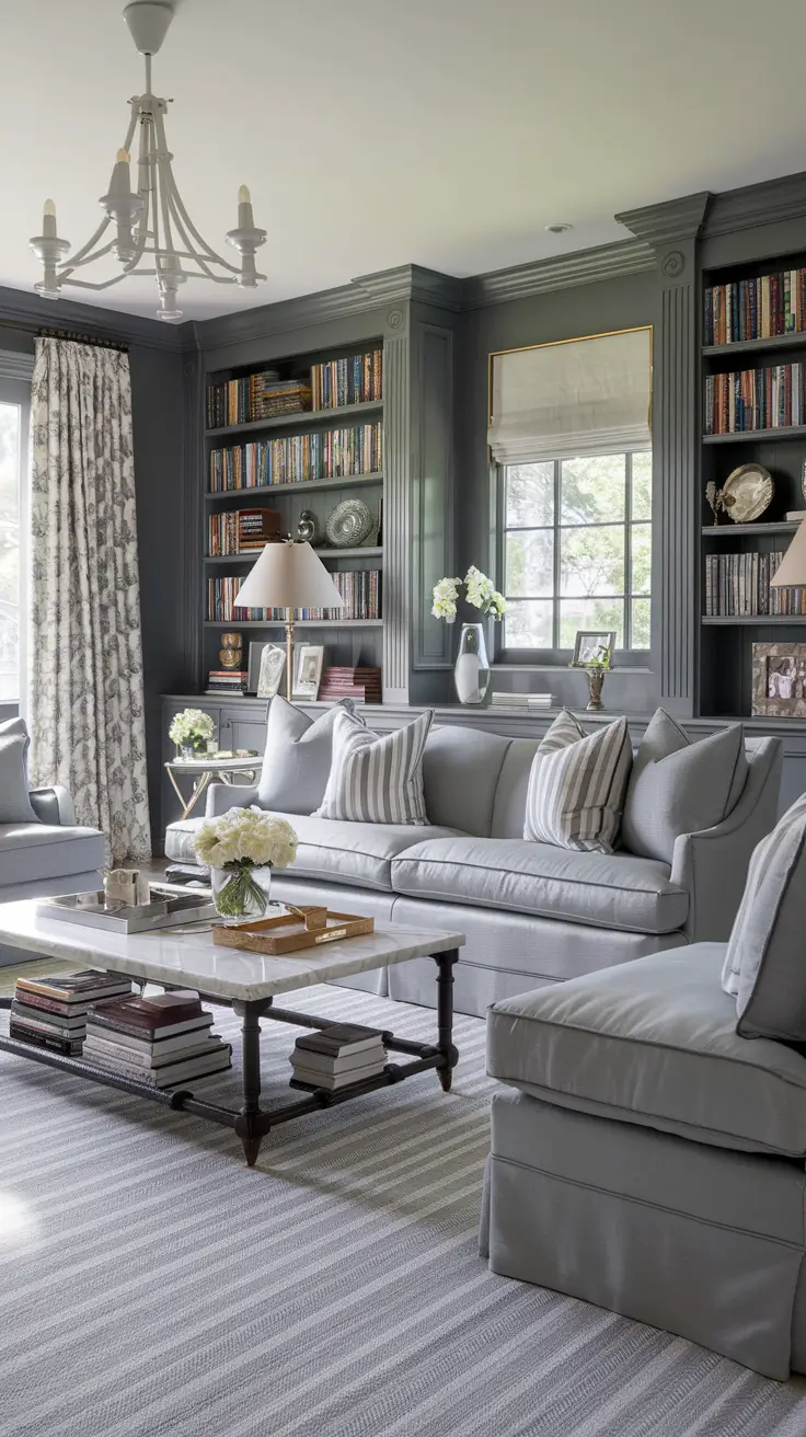 Gray Living Room Designs Ideas 2026 - Cozy and Modern Decorating Inspiration