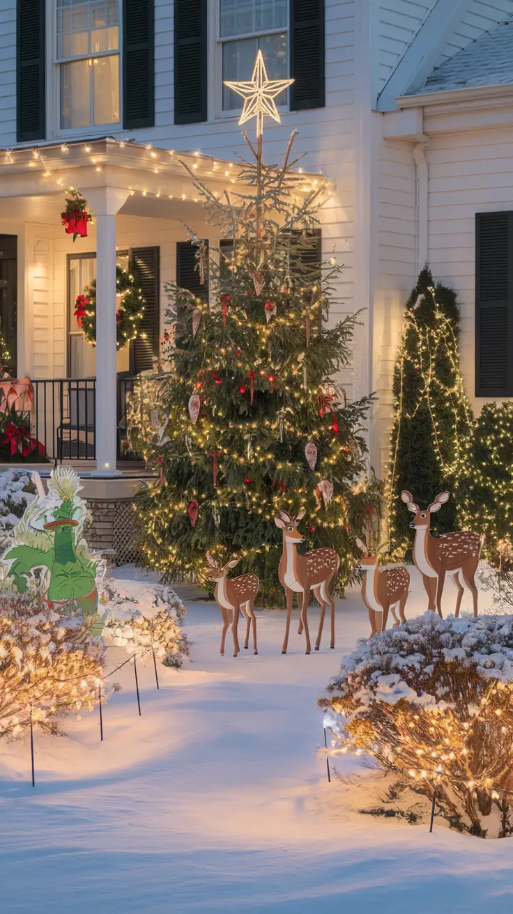 Outdoor Christmas Decorations Ideas 2026 for a Magical Holiday Yard