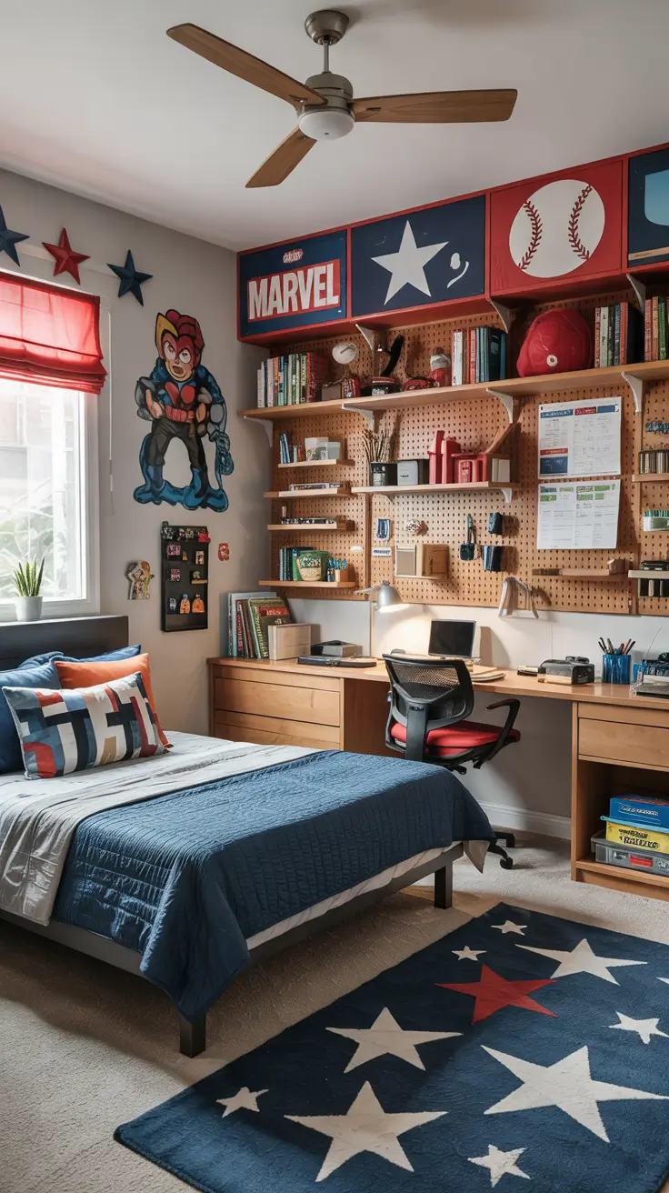 Boys Bedroom Ideas 2026: Creative, Colorful & Age-Appropriate Designs