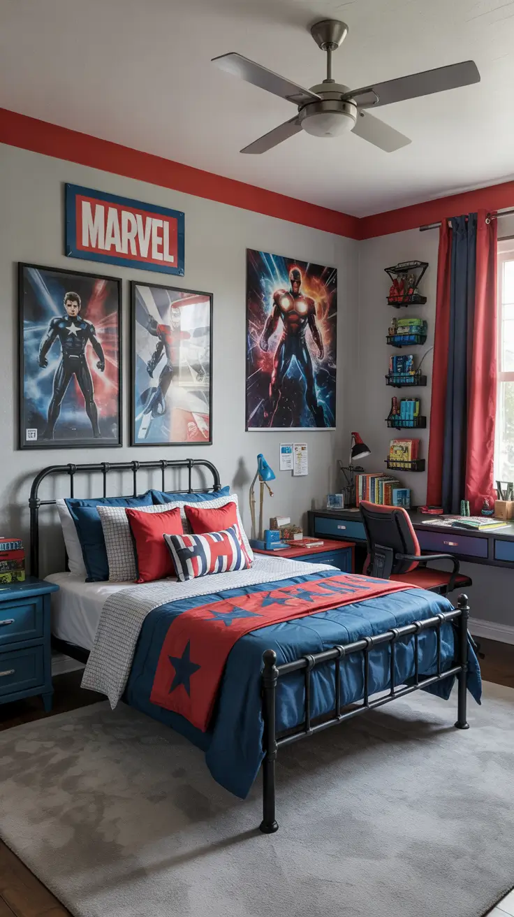 Boys Bedroom Ideas 2026: Creative, Colorful & Age-Appropriate Designs