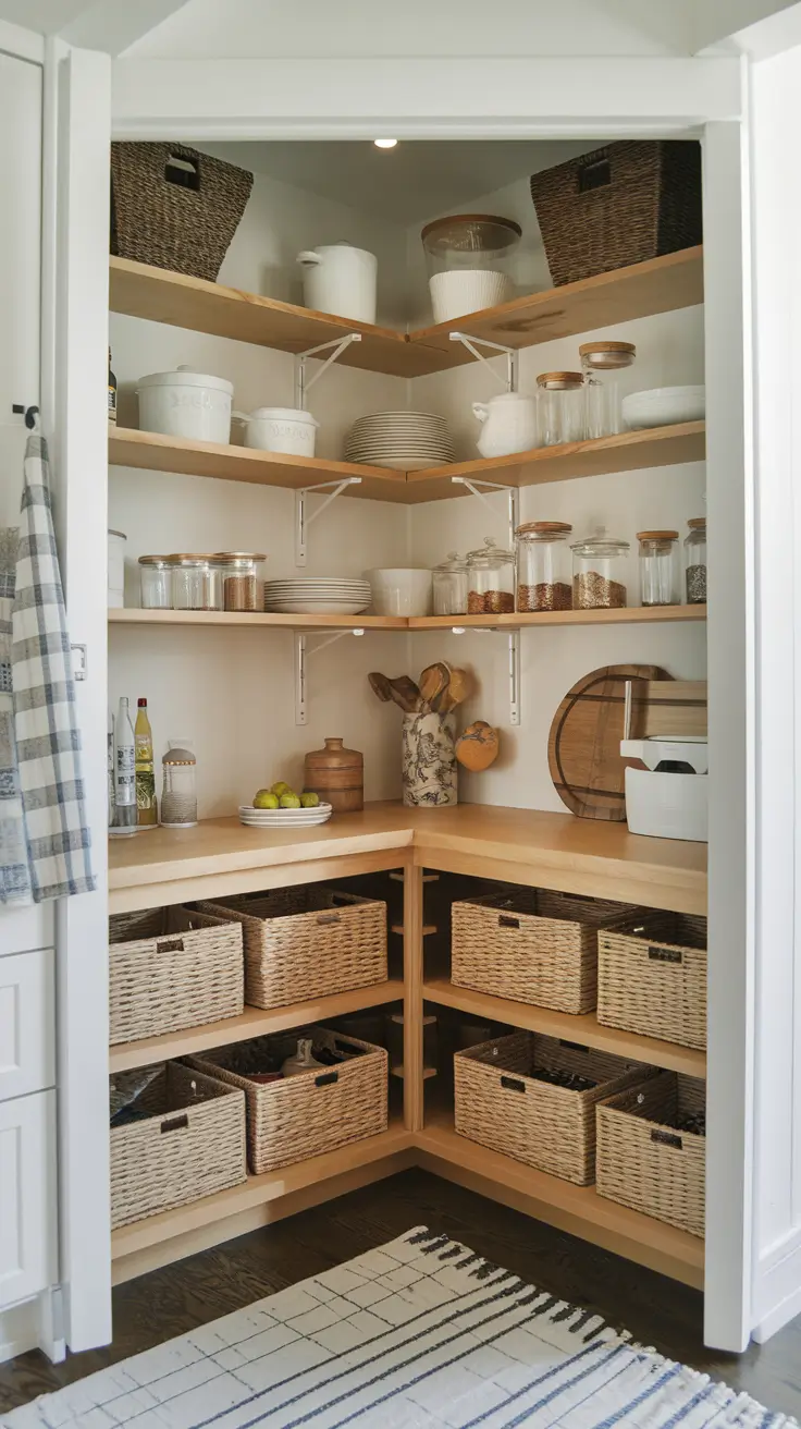 Corner Pantry Ideas 2026: Clever Layouts & Space-Saving Designs