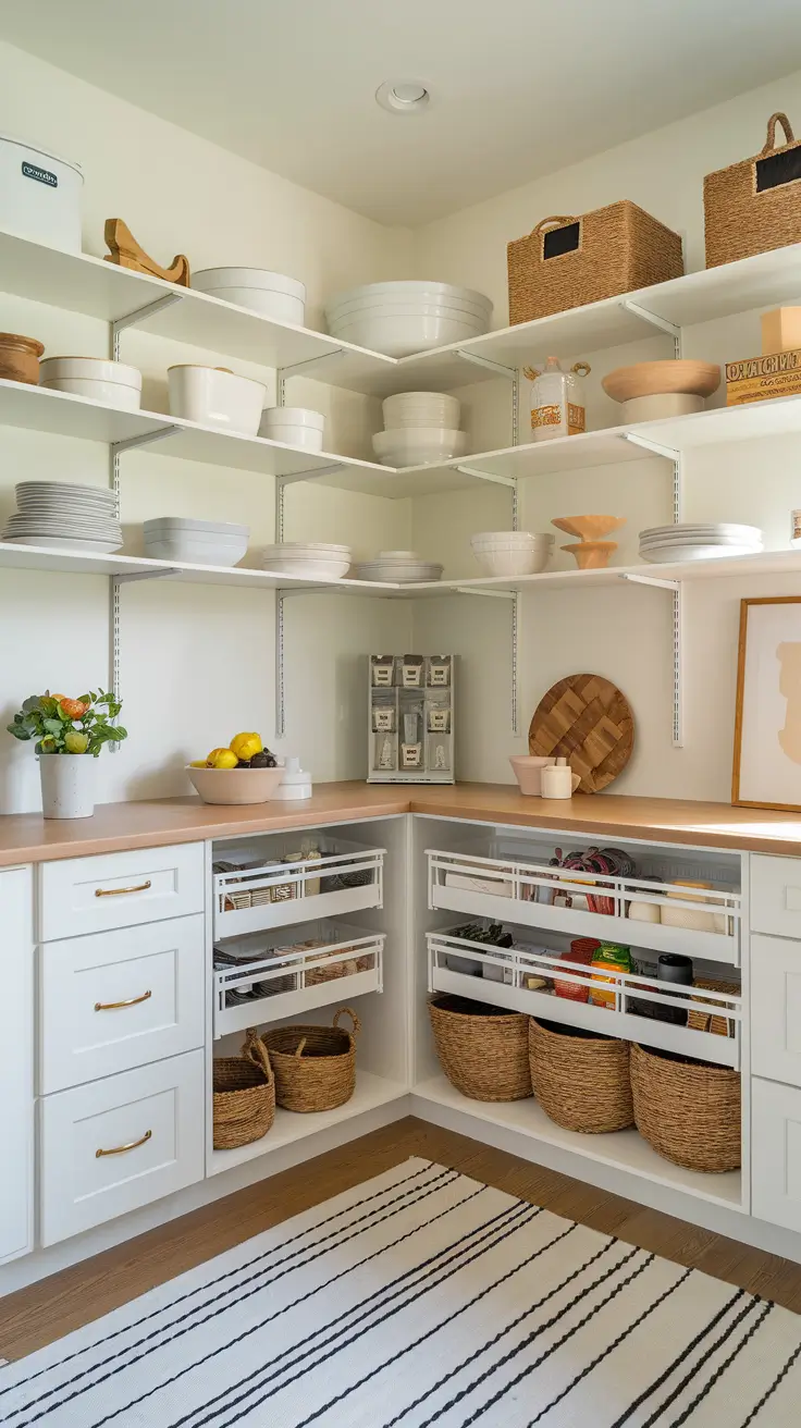 Corner Pantry Ideas 2026: Clever Layouts & Space-Saving Designs