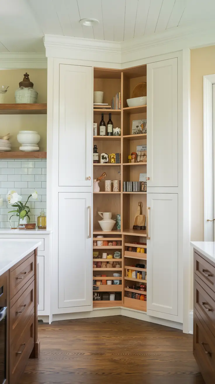 Corner Pantry Ideas 2026: Clever Layouts & Space-Saving Designs