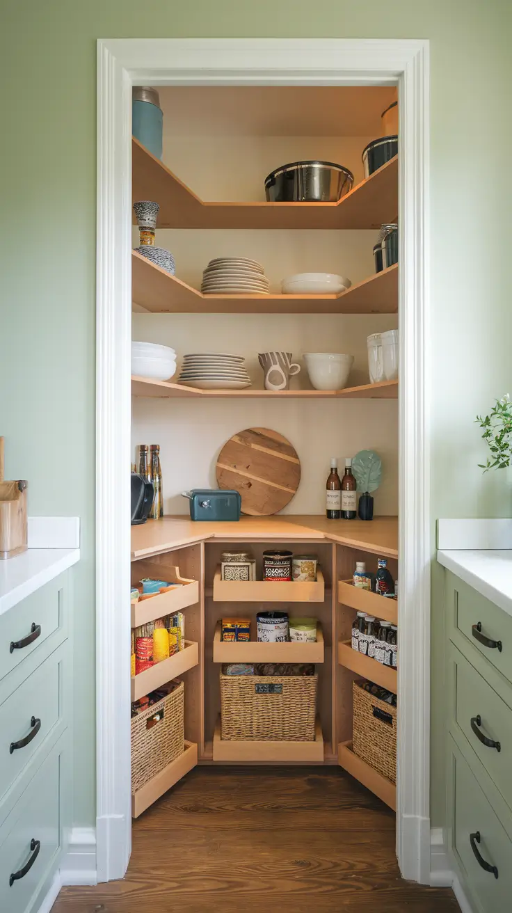 Corner Pantry Ideas 2026: Clever Layouts & Space-Saving Designs