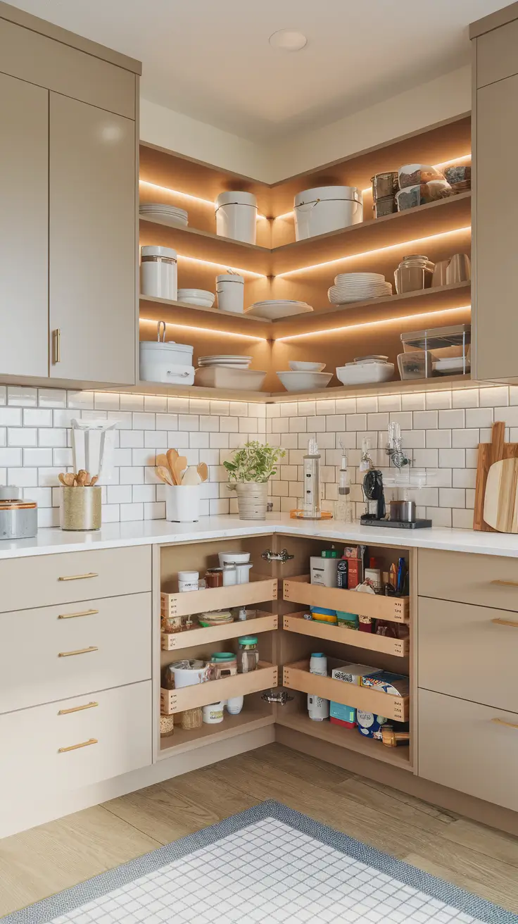Corner Pantry Ideas 2026: Clever Layouts & Space-Saving Designs