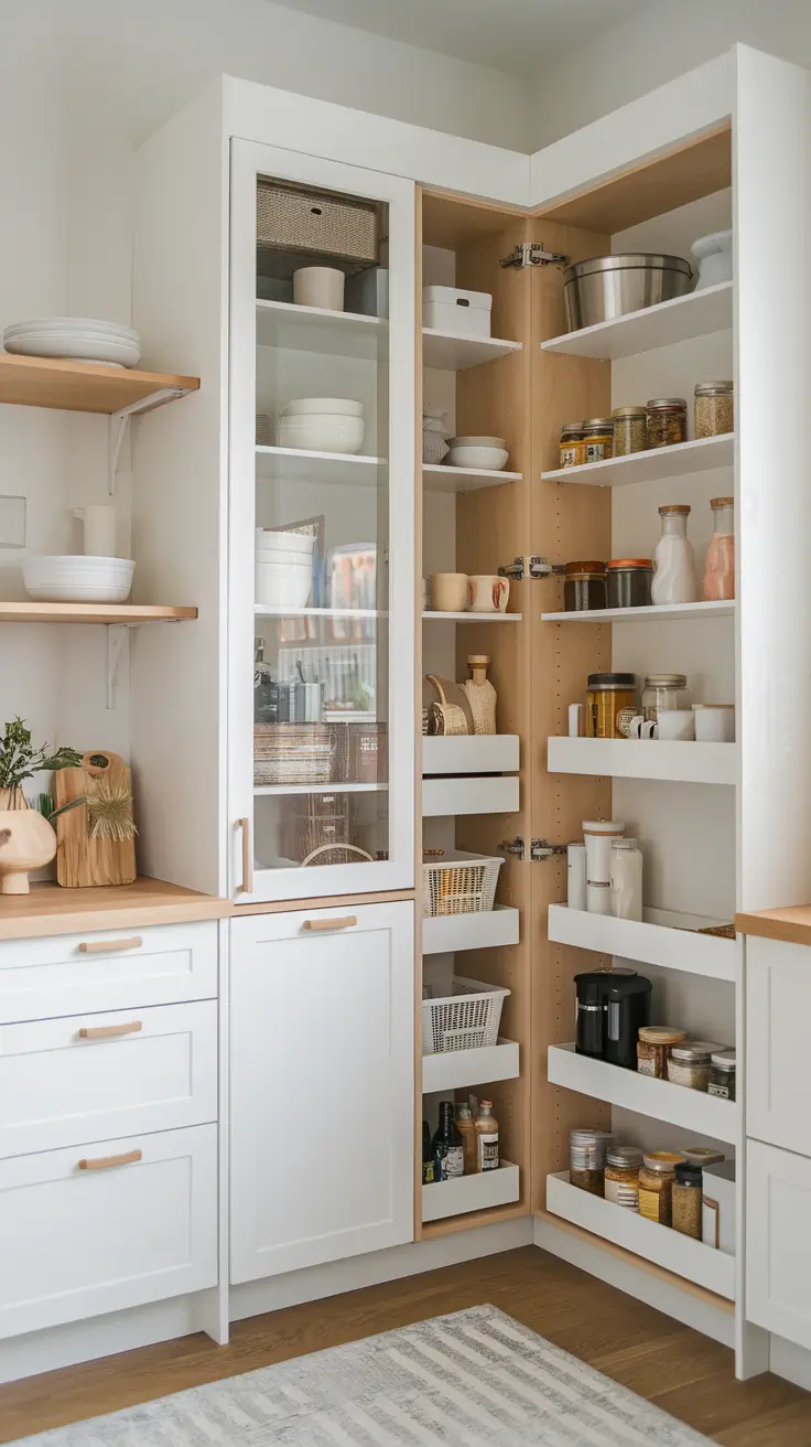 Corner Pantry Ideas 2026: Clever Layouts & Space-Saving Designs
