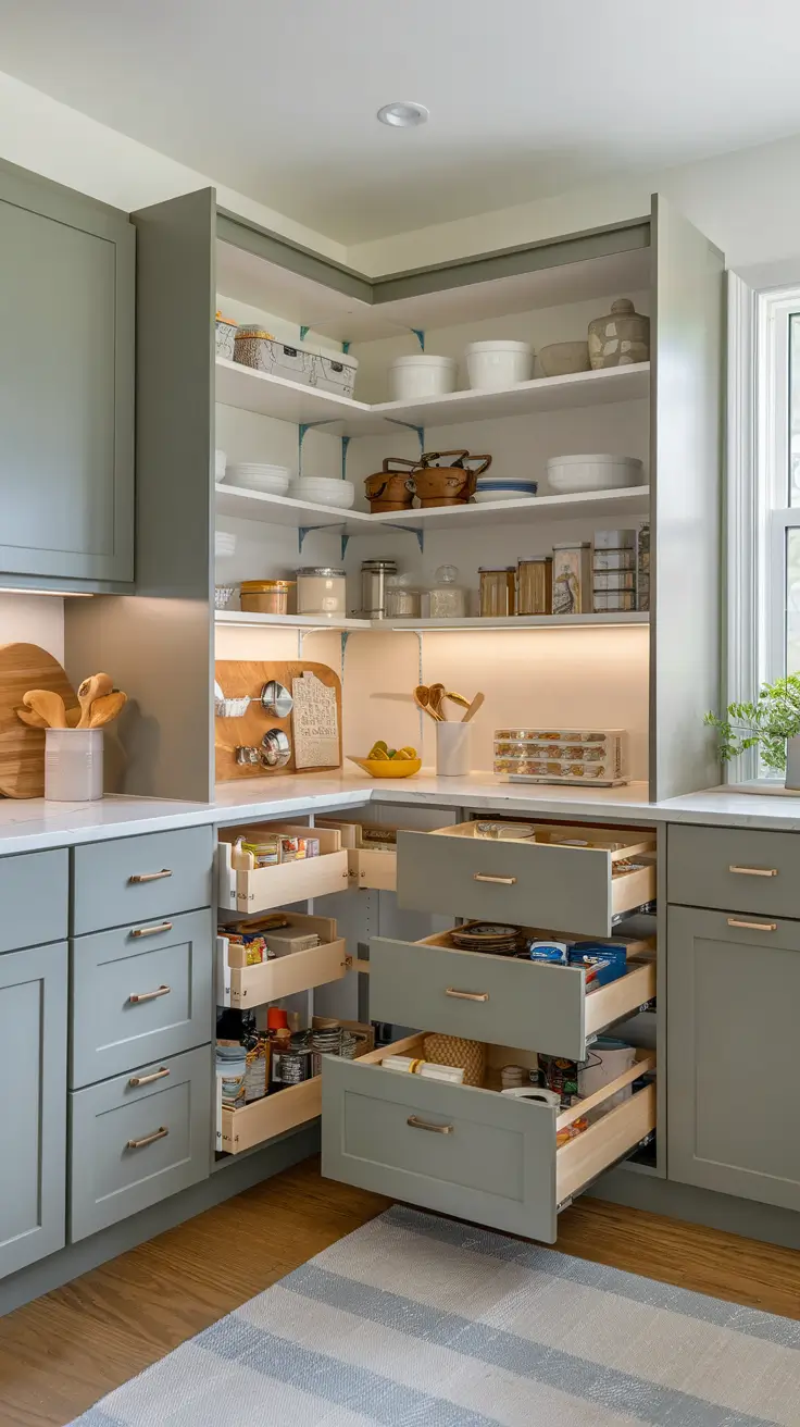 Corner Pantry Ideas 2026: Clever Layouts & Space-Saving Designs