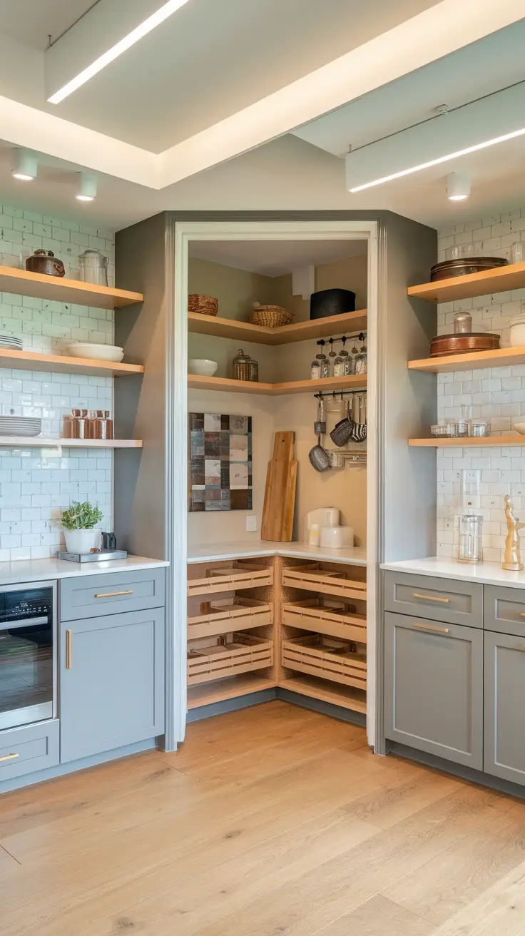 Corner Pantry Ideas 2026: Clever Layouts & Space-Saving Designs