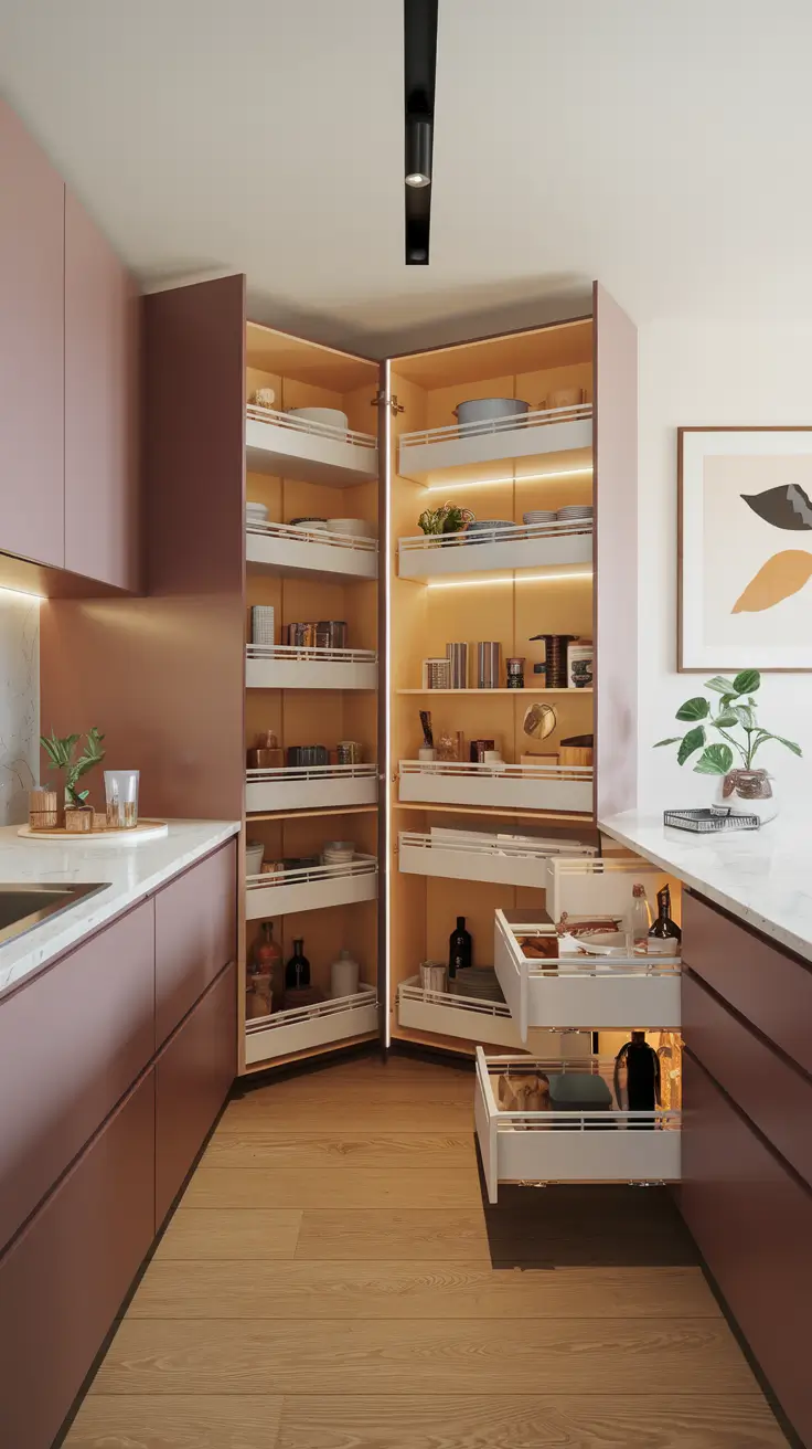 Corner Pantry Ideas 2026: Clever Layouts & Space-Saving Designs