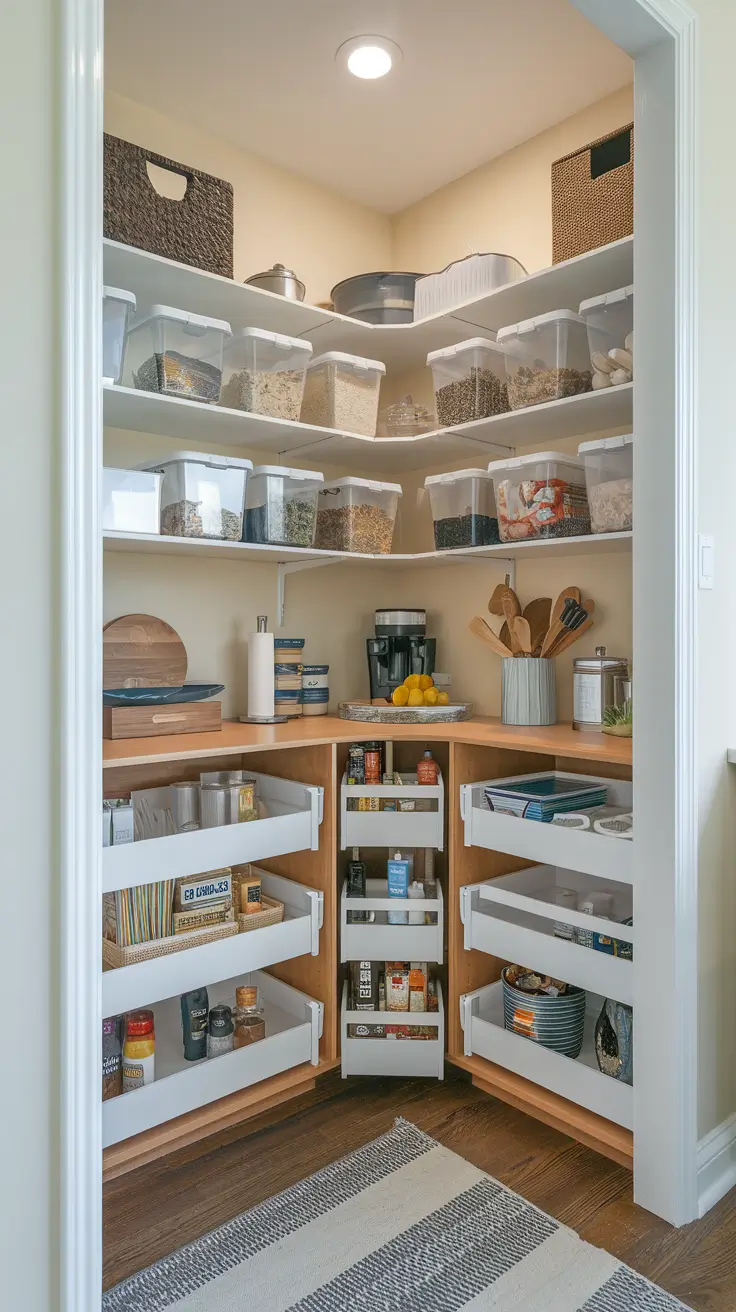 Corner Pantry Ideas 2026: Clever Layouts & Space-Saving Designs