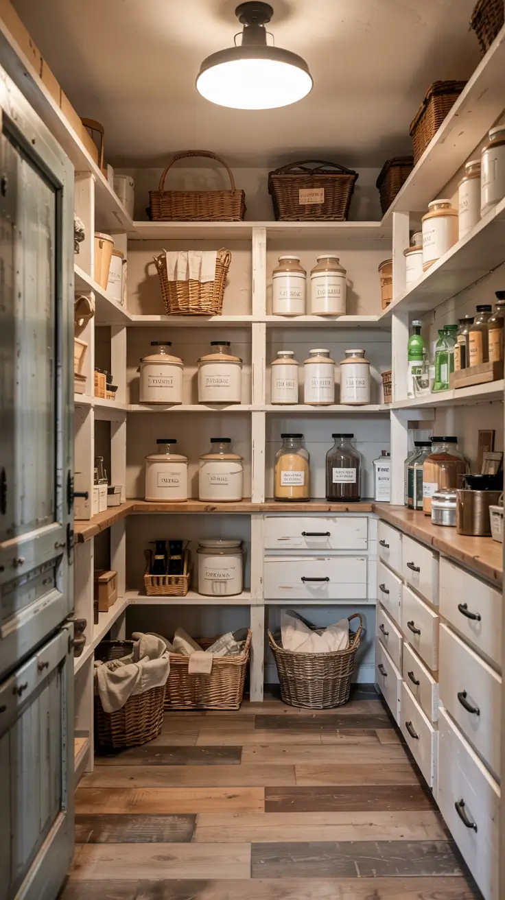 Farmhouse Pantry Ideas 2026 for Modern & Rustic Country Kitchens