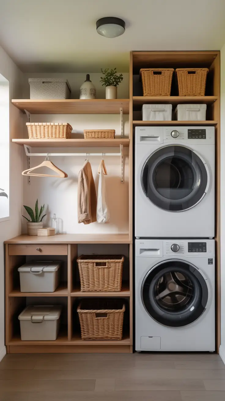 Laundry Room Shelves Ideas 2026: Stylish, Functional & Space-Saving Inspiration