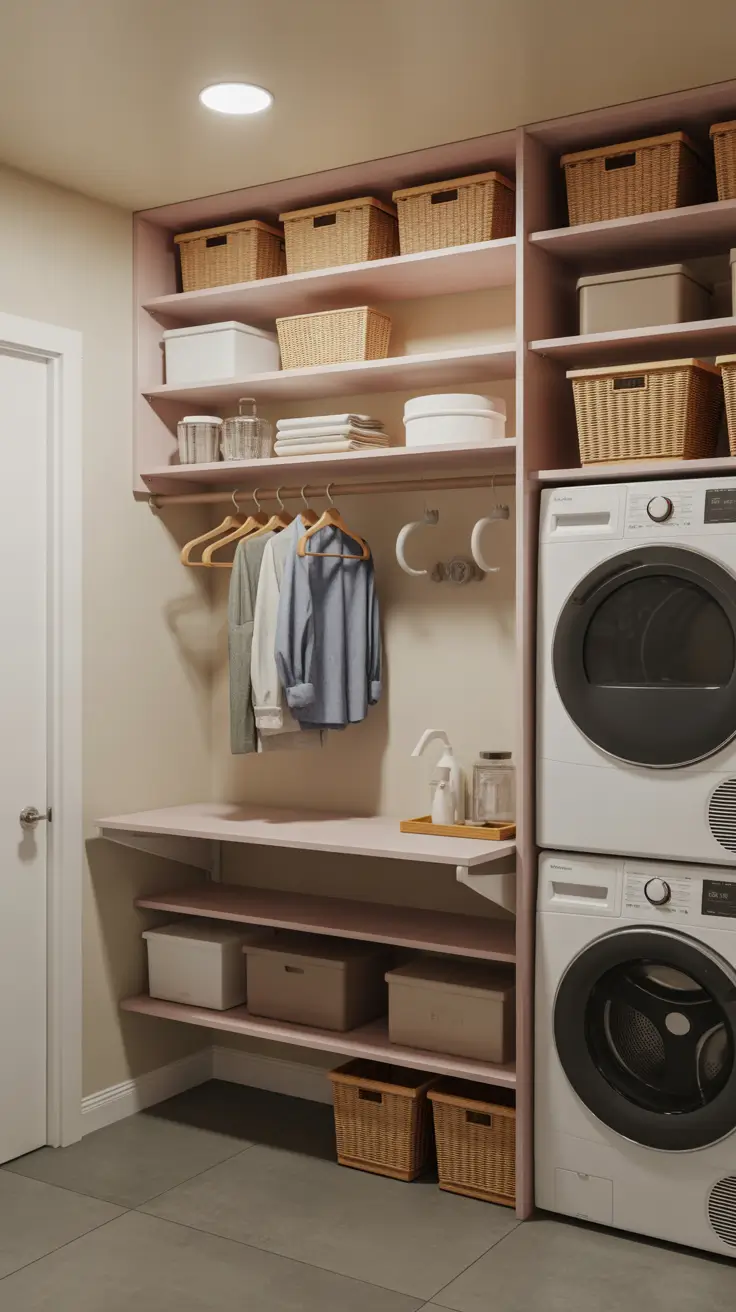 Laundry Room Shelves Ideas 2026: Stylish, Functional & Space-Saving Inspiration
