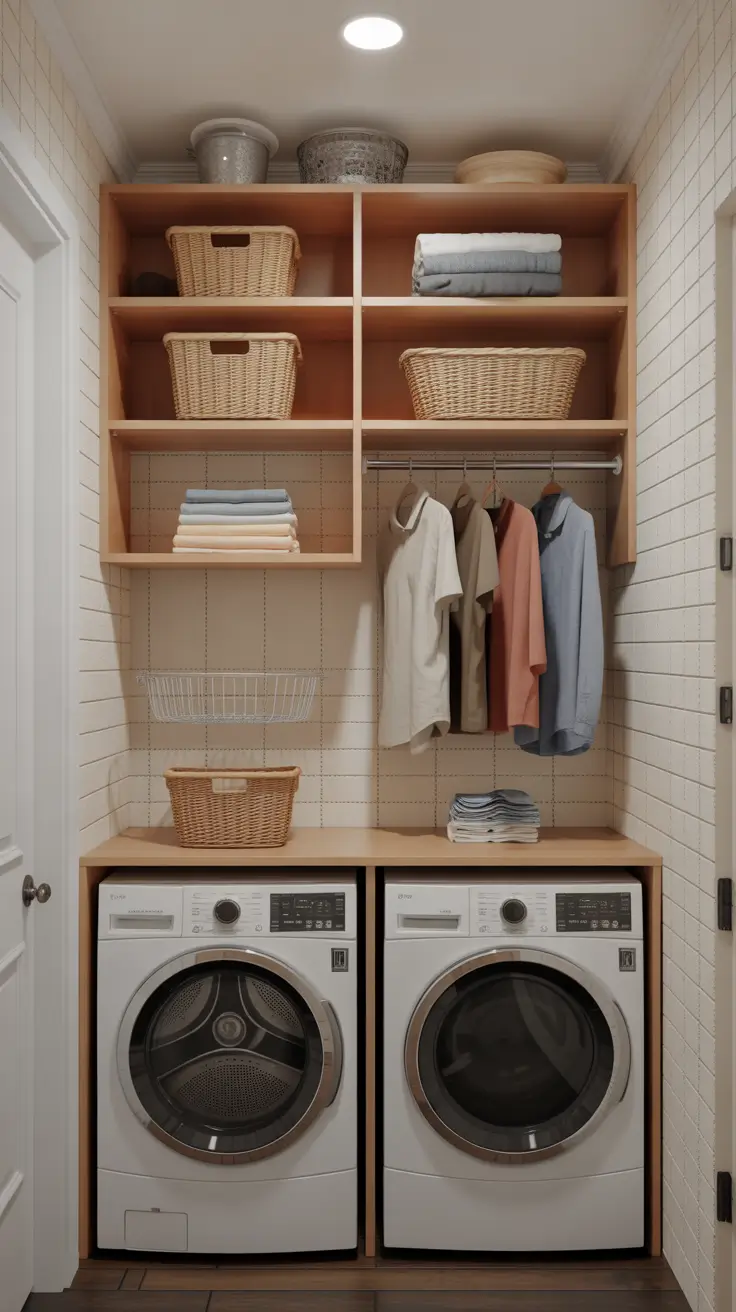 Laundry Room Shelves Ideas 2026: Stylish, Functional & Space-Saving Inspiration
