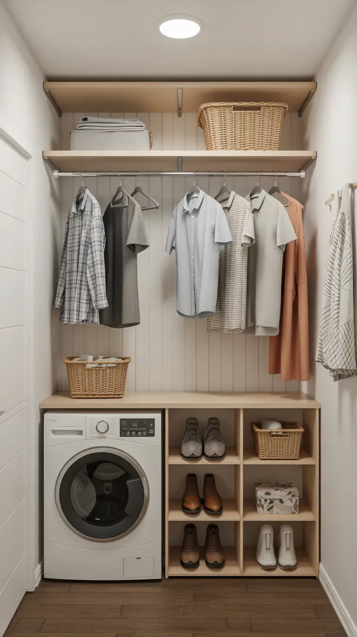 Laundry Room Shelves Ideas 2026: Stylish, Functional & Space-Saving Inspiration