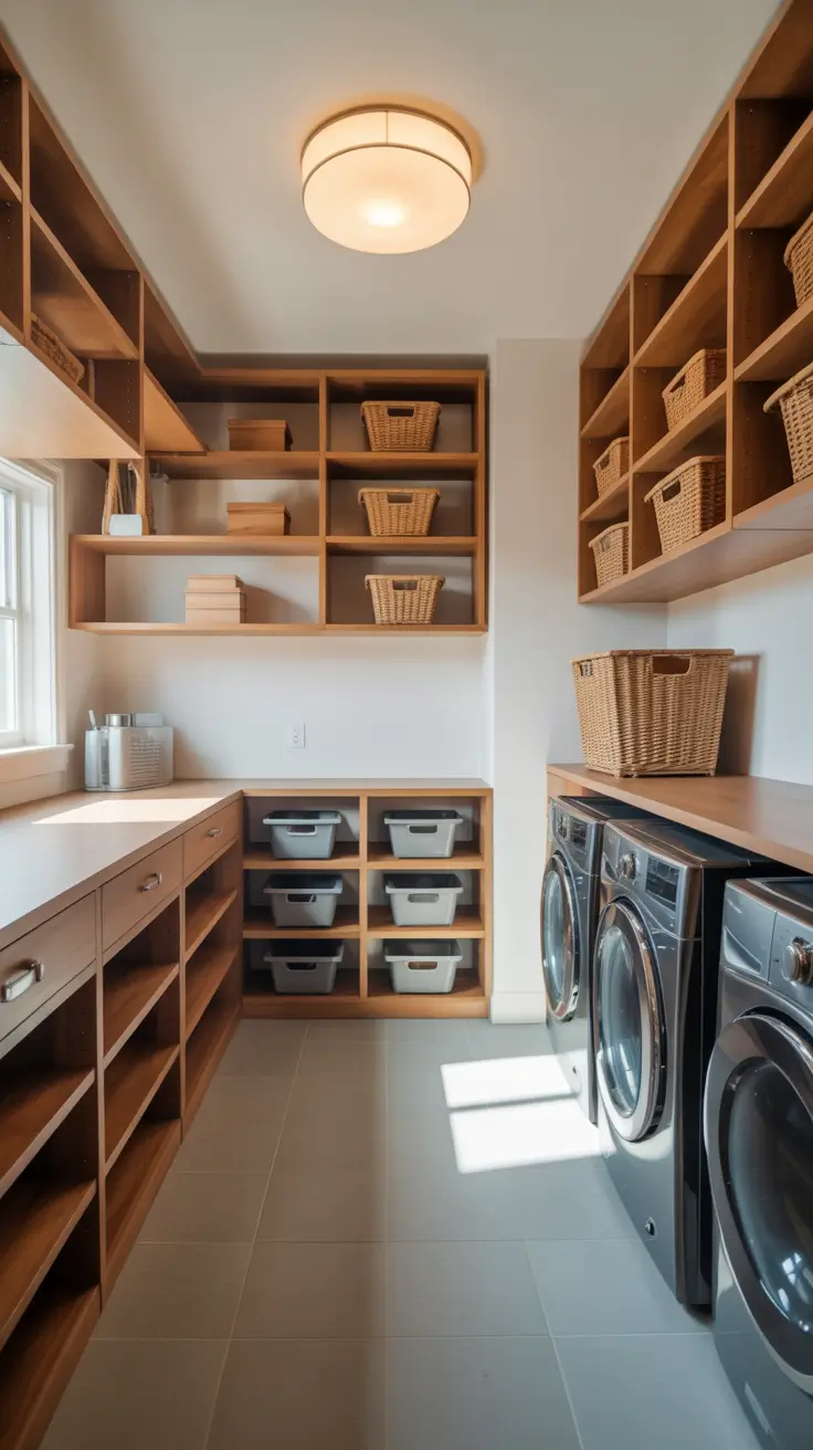 Laundry Room Shelves Ideas 2026: Stylish, Functional & Space-Saving Inspiration