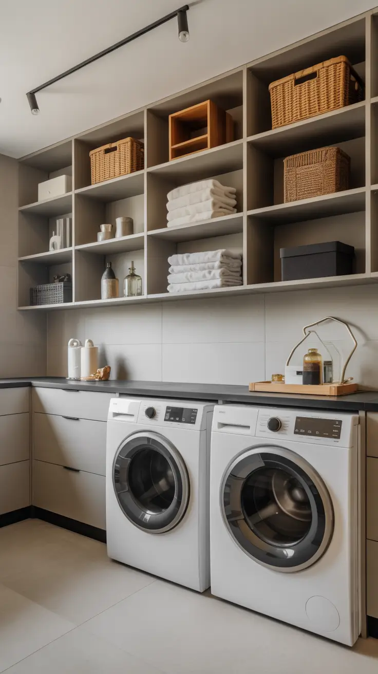 Laundry Room Shelves Ideas 2026: Stylish, Functional & Space-Saving Inspiration