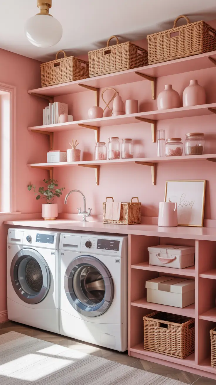 Laundry Room Shelves Ideas 2026: Stylish, Functional & Space-Saving Inspiration