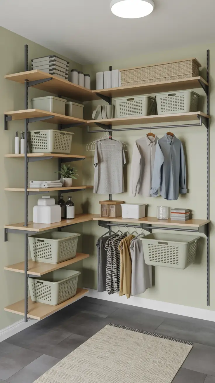 Laundry Room Shelves Ideas 2026: Stylish, Functional & Space-Saving Inspiration