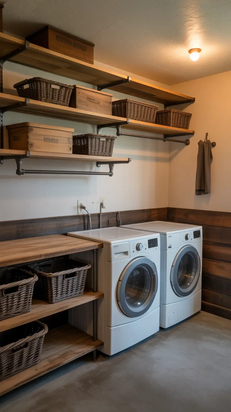 Laundry Room Shelves Ideas 2026: Stylish, Functional & Space-Saving Inspiration