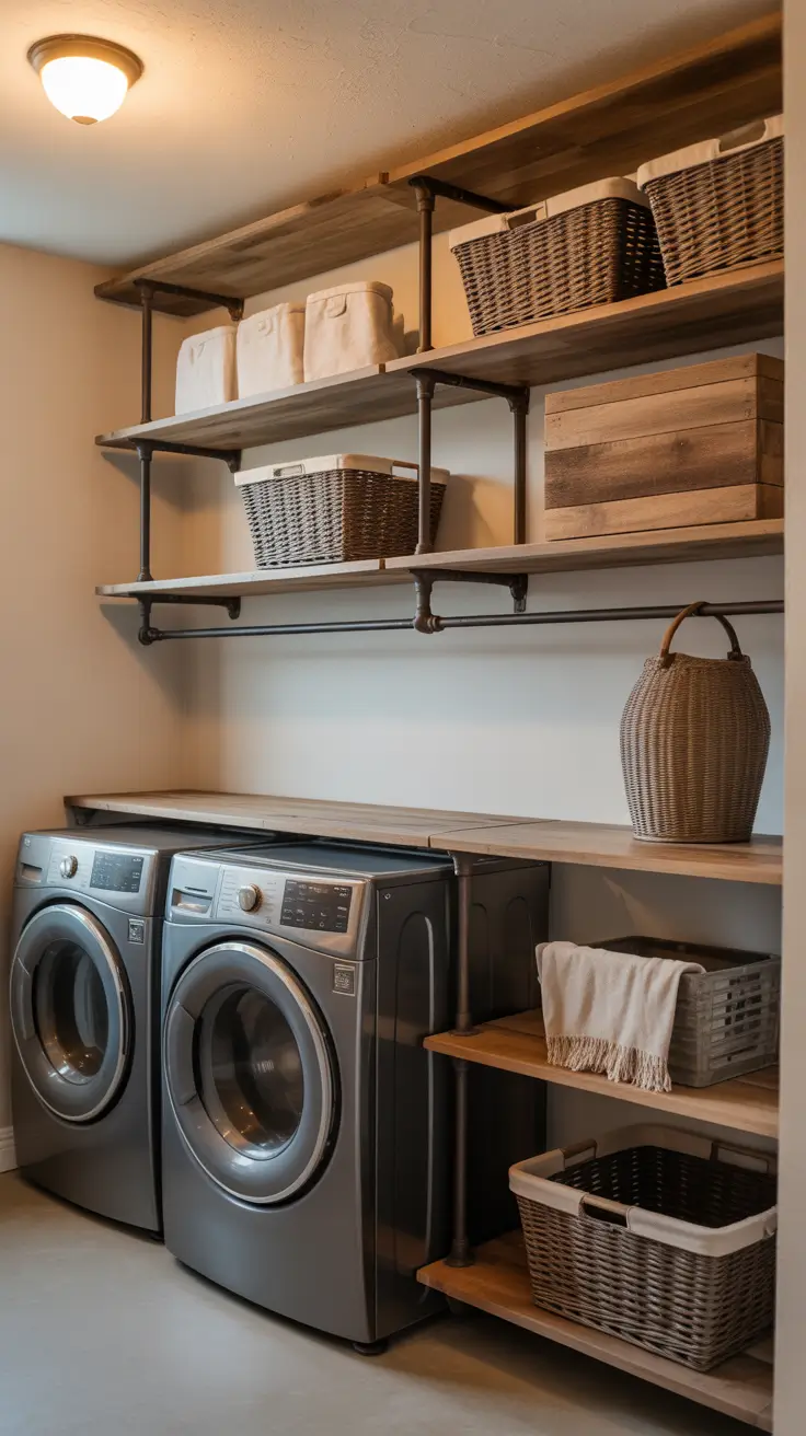 Laundry Room Shelves Ideas 2026: Stylish, Functional & Space-Saving Inspiration