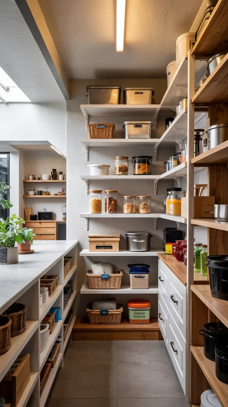 Narrow Walk-In Pantry Ideas 2026: Smart Layouts, Shelving & Design Tips