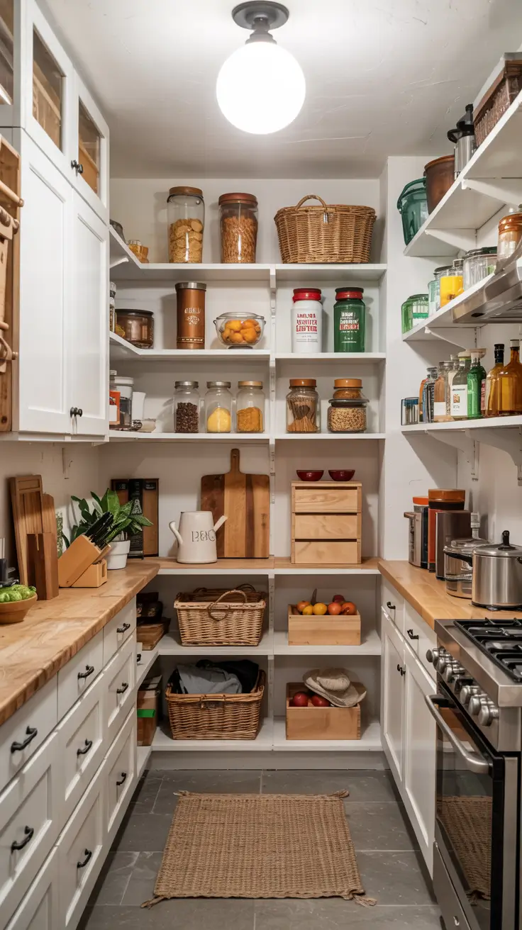 Narrow Walk-In Pantry Ideas 2026: Smart Layouts, Shelving & Design Tips