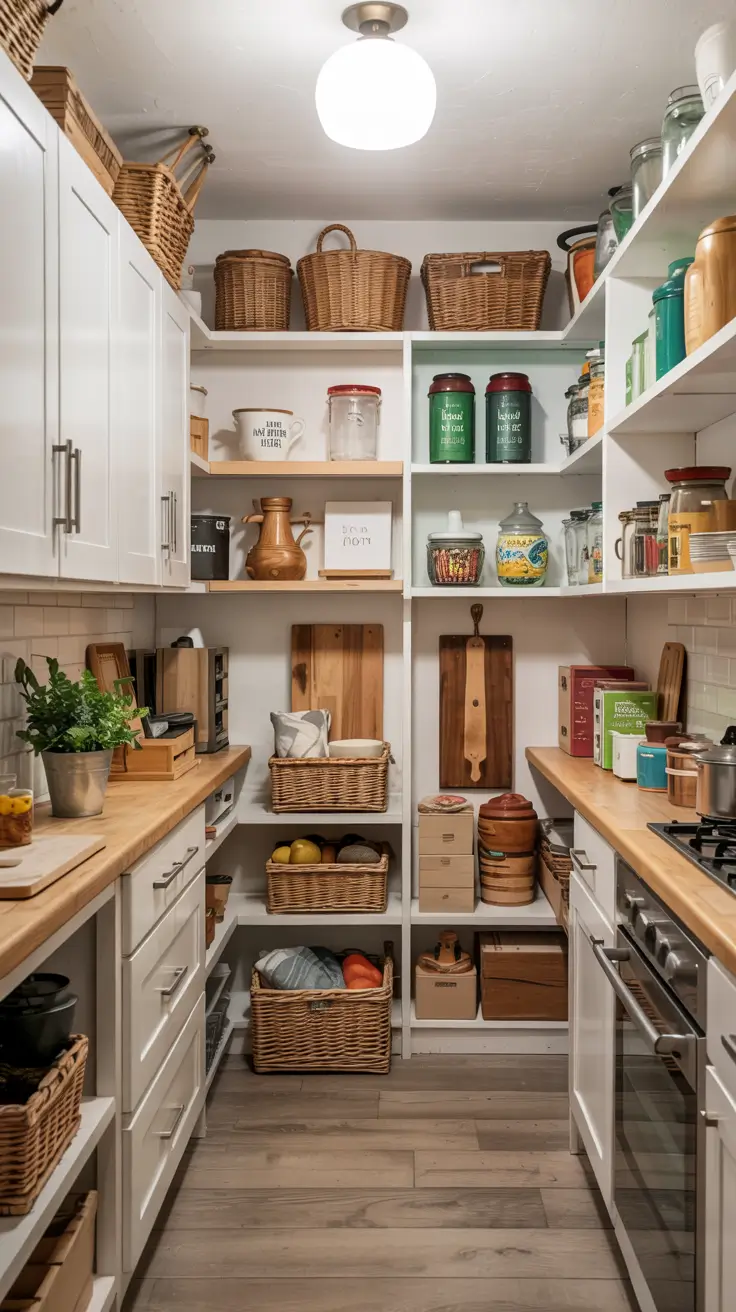 Narrow Walk-In Pantry Ideas 2026: Smart Layouts, Shelving & Design Tips