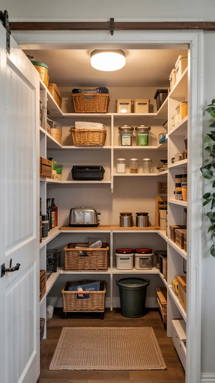 Narrow Walk-In Pantry Ideas 2026: Smart Layouts, Shelving & Design Tips