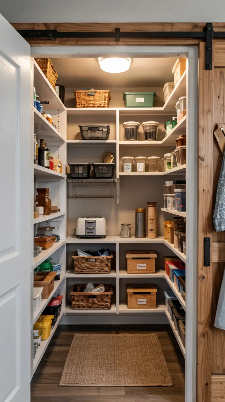 Narrow Walk-In Pantry Ideas 2026: Smart Layouts, Shelving & Design Tips