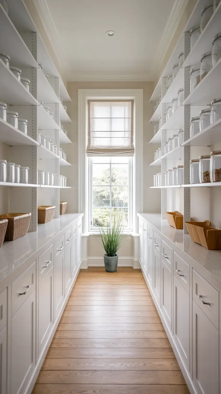 Narrow Walk-In Pantry Ideas 2026: Smart Layouts, Shelving & Design Tips