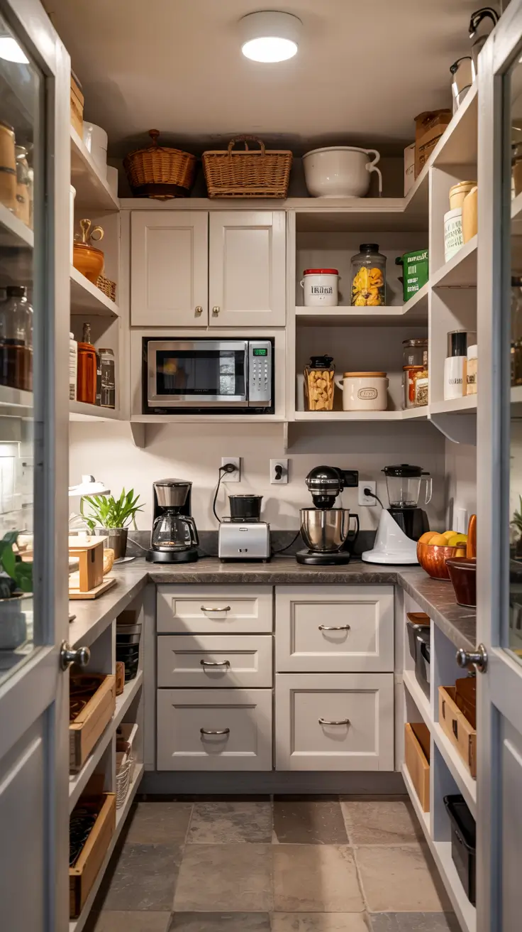 Narrow Walk-In Pantry Ideas 2026: Smart Layouts, Shelving & Design Tips
