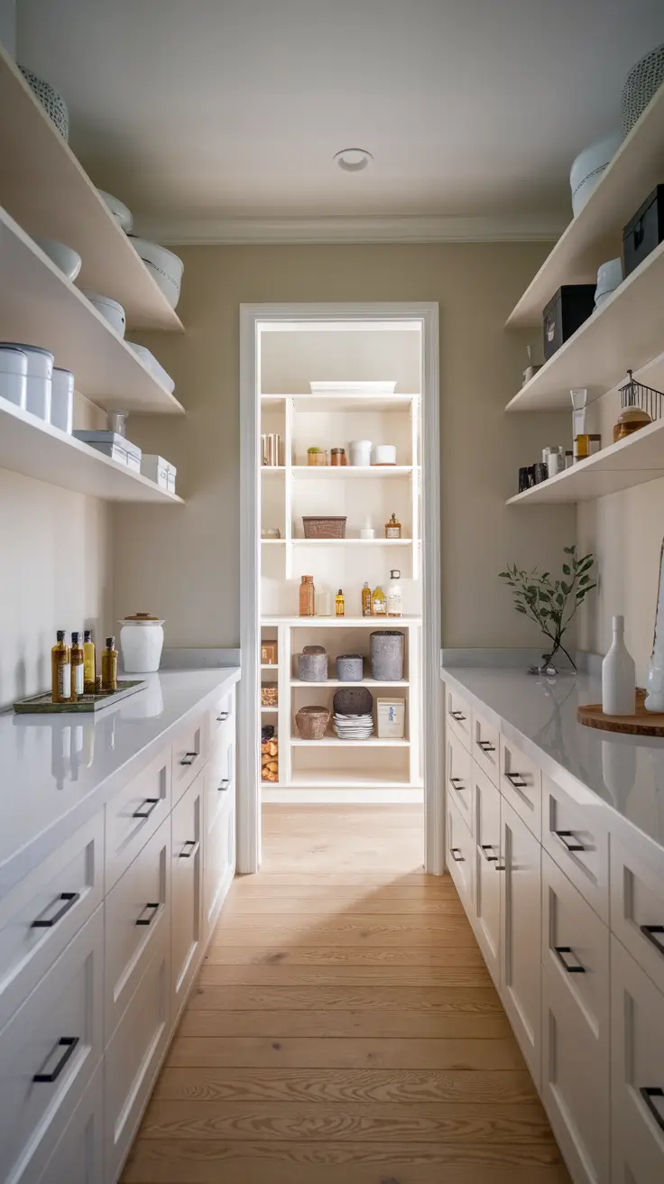 Narrow Walk-In Pantry Ideas 2026: Smart Layouts, Shelving & Design Tips