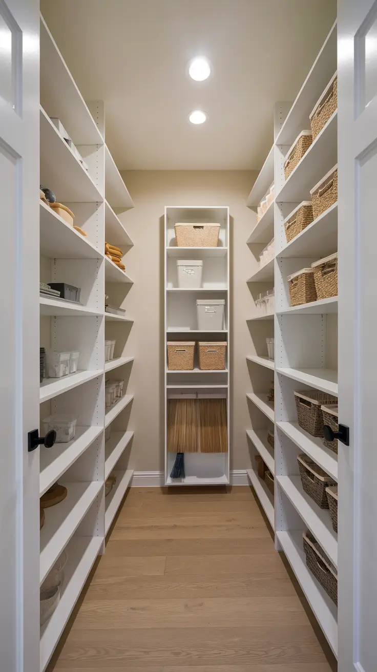 Narrow Walk-In Pantry Ideas 2026: Smart Layouts, Shelving & Design Tips