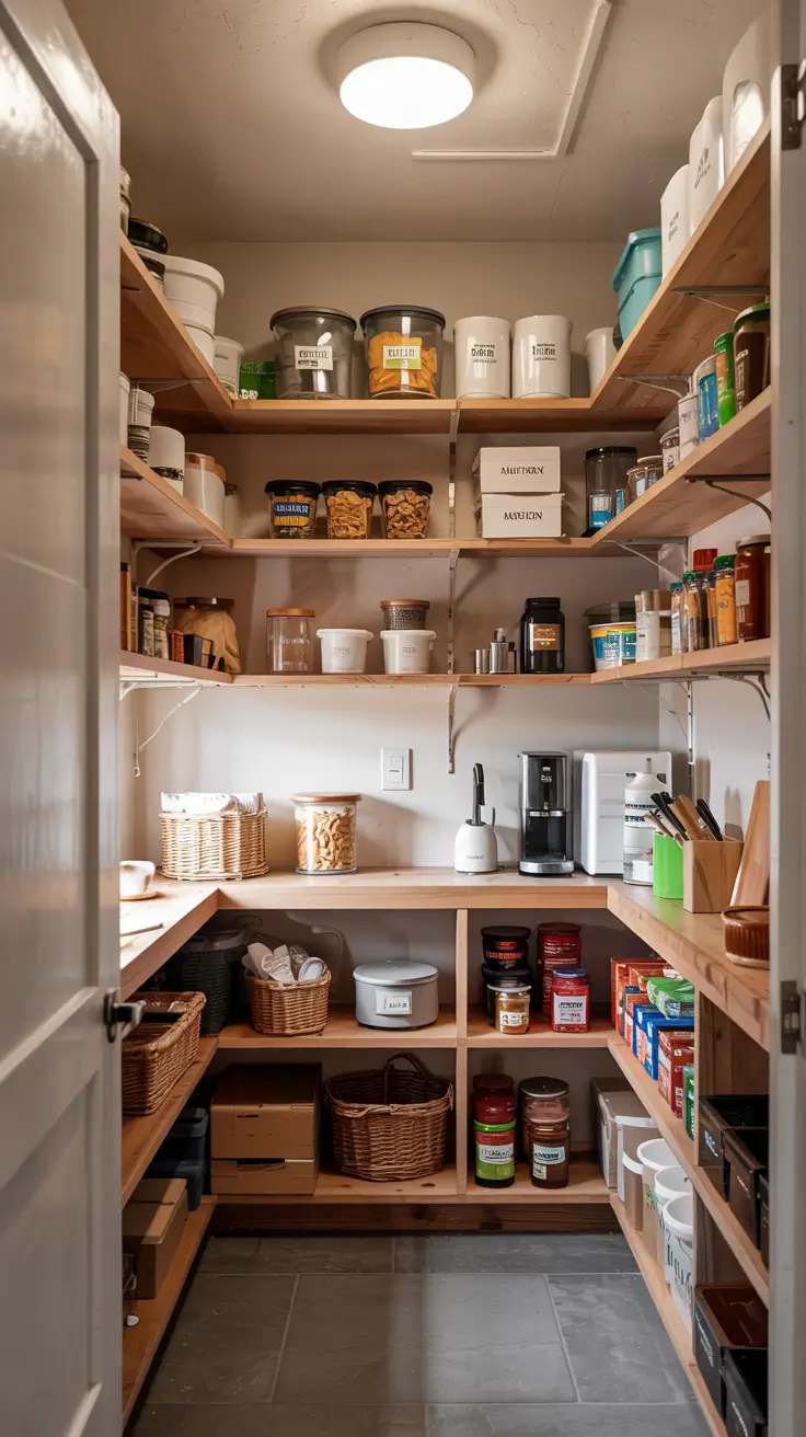 Narrow Walk-In Pantry Ideas 2026: Smart Layouts, Shelving & Design Tips