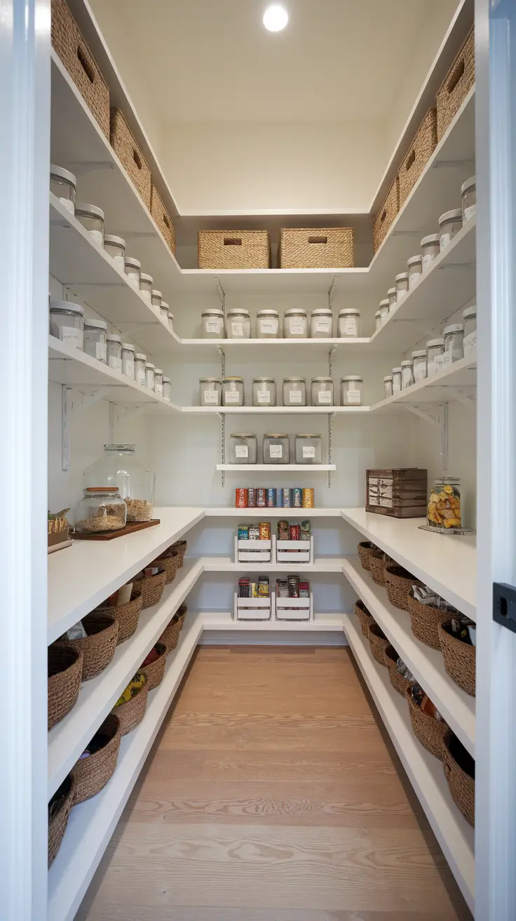 Narrow Walk-In Pantry Ideas 2026: Smart Layouts, Shelving & Design Tips
