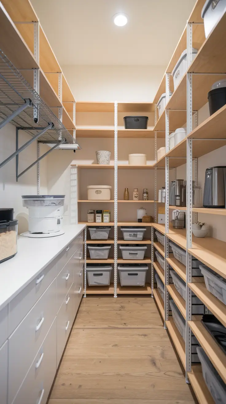 Narrow Walk-In Pantry Ideas 2026: Smart Layouts, Shelving & Design Tips