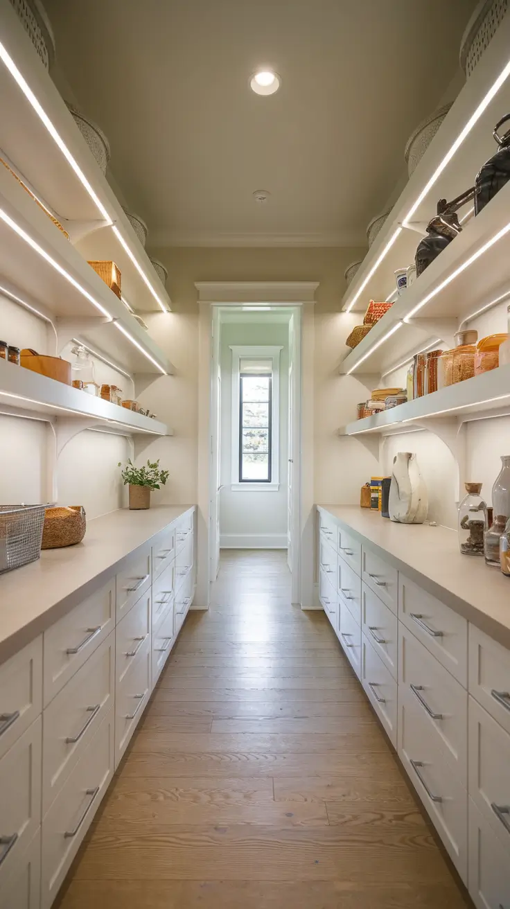 Narrow Walk-In Pantry Ideas 2026: Smart Layouts, Shelving & Design Tips